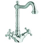 Wastafelkraan Duetto hoog model