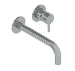 RVS inbouw wastafel mengkraan Mini-Rondo2 incl. uitloop